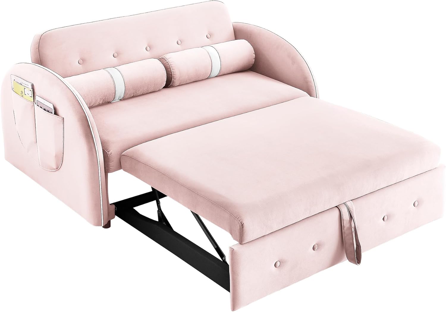 Sleeper Sofa Bed Pull Out Couch Loveseat Sleeper Sofa, 55