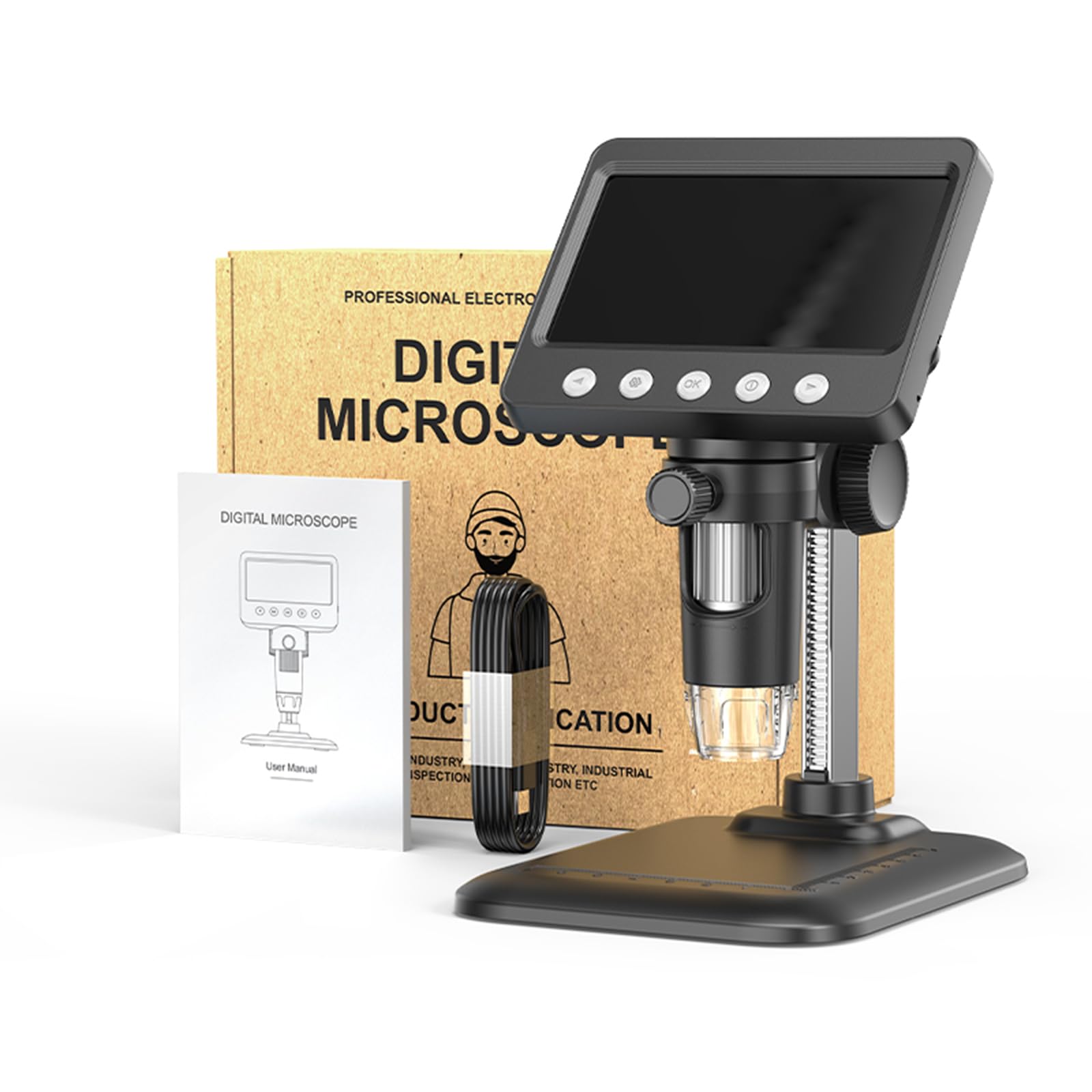 Microscope numerique 1000X pour resoudre les soudures ratees sur vos outils electroniques