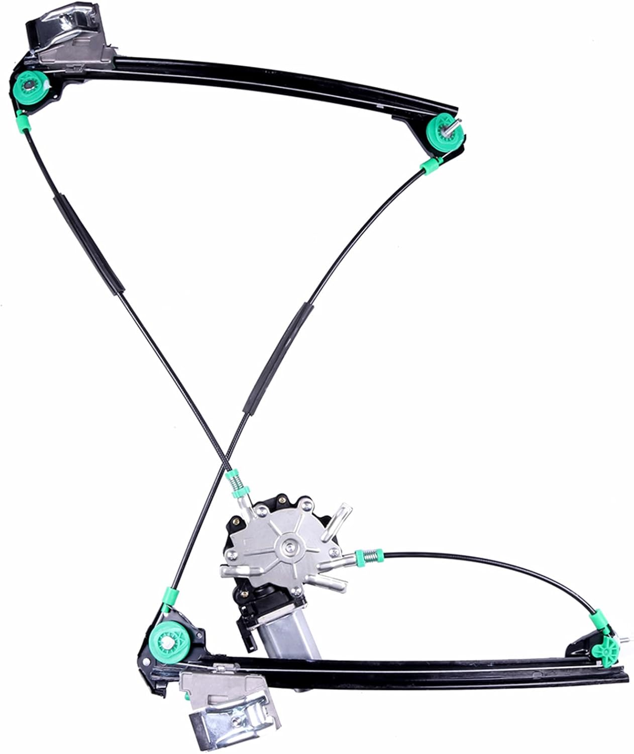 FINDAUTO Power Window Regulator Front Left Driver Side fit for 1997-2004 for Chevrolet Corvette 748-472 Window Regulator and Motor Assembly with Motor