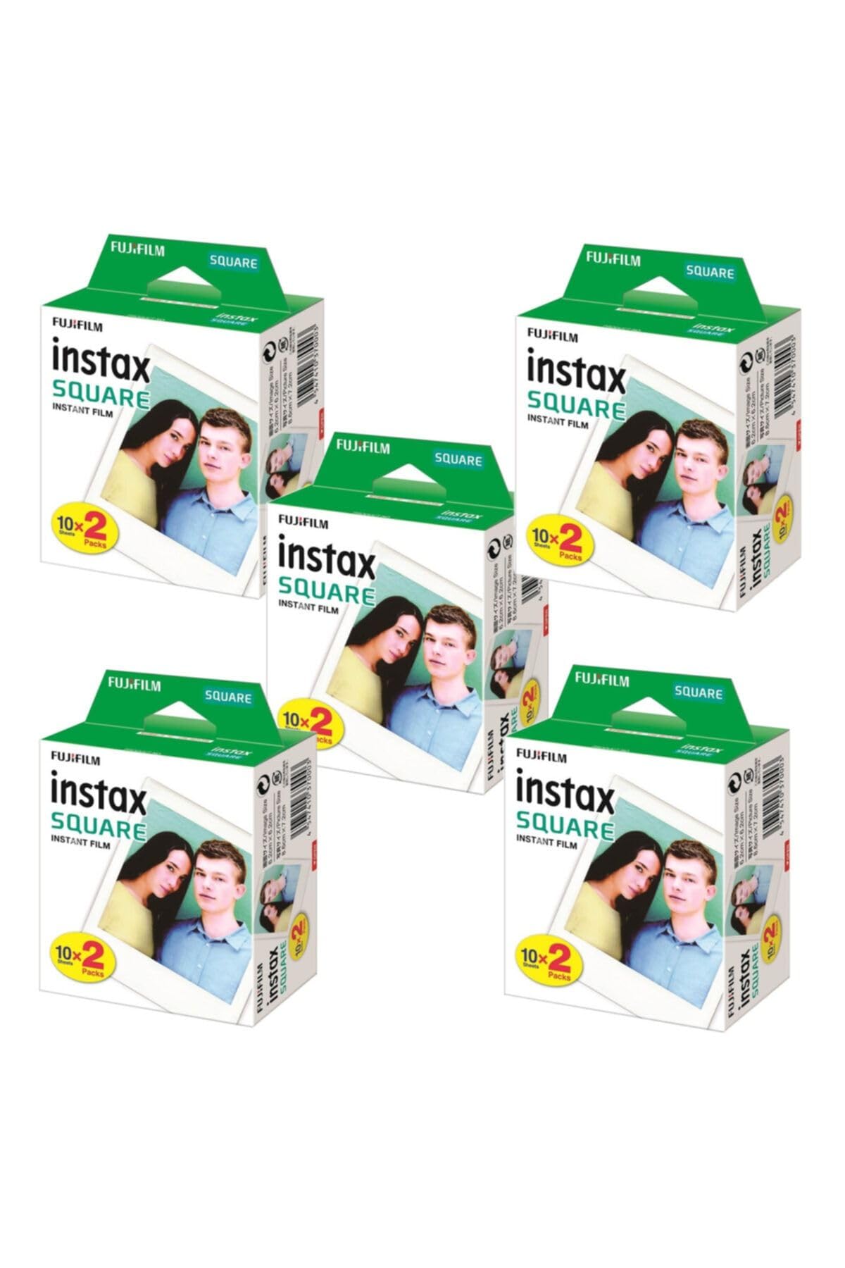 Instax Kare-Square 20er Film 5er Set 100 Posen