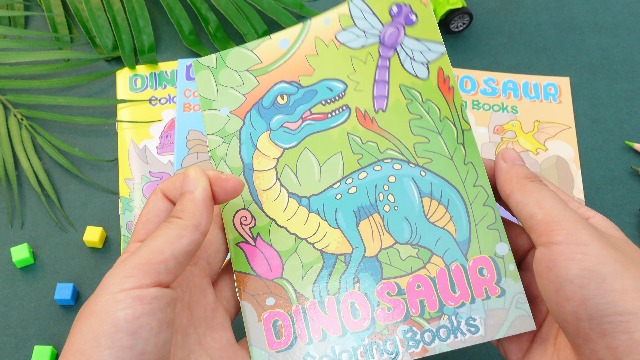 24-Pack Dinosaur Coloring Books - Mini Activity Books For Kids Party Favors
