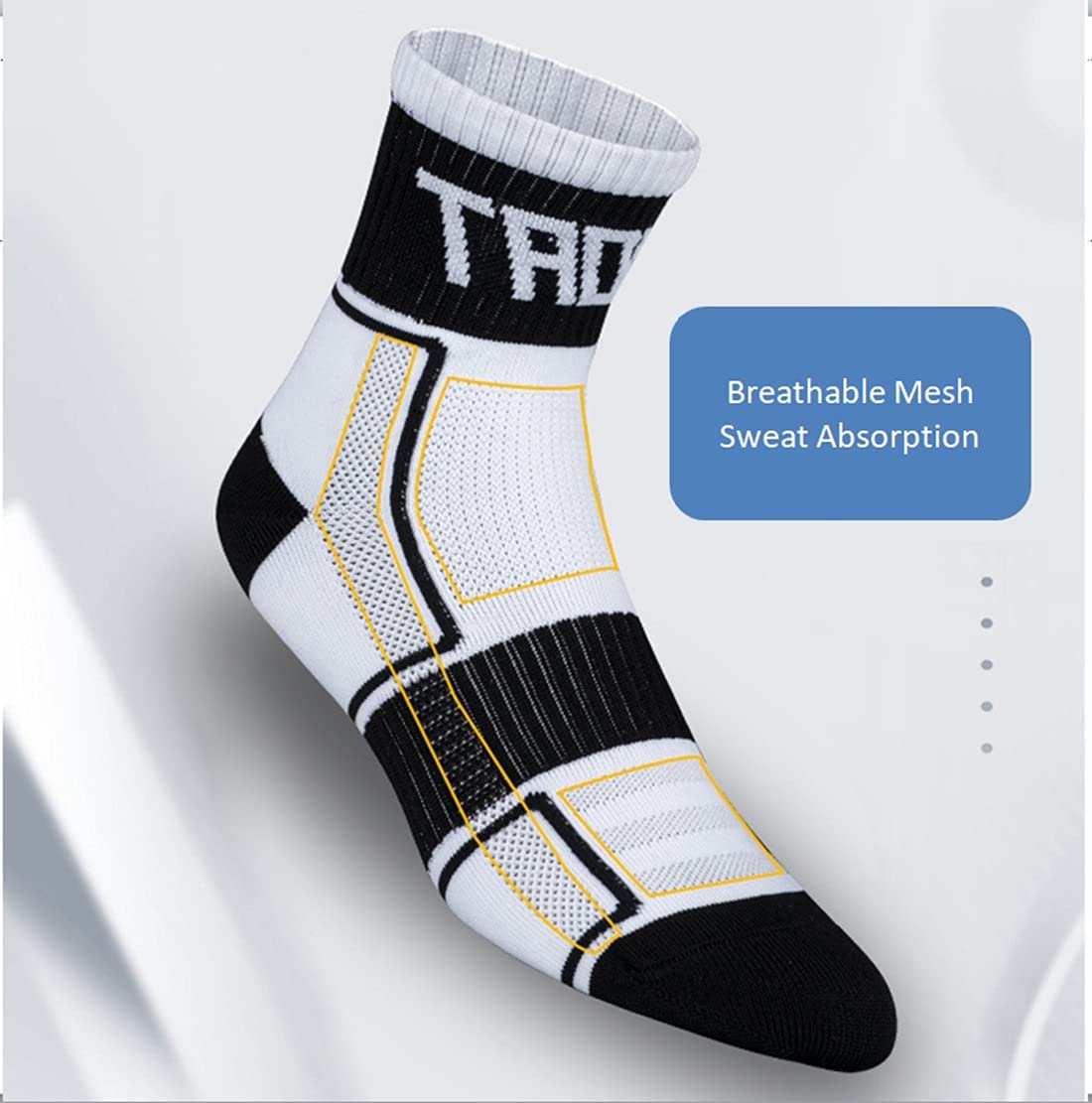 Calcetines de Ciclismo 5 Pares de Calcetines Delgados Corriendo Montando Hombres y Mujeres Que corren los Calcetines de maratón de compresión de Verano Calcetines Deportivos Transpirables Nuevo