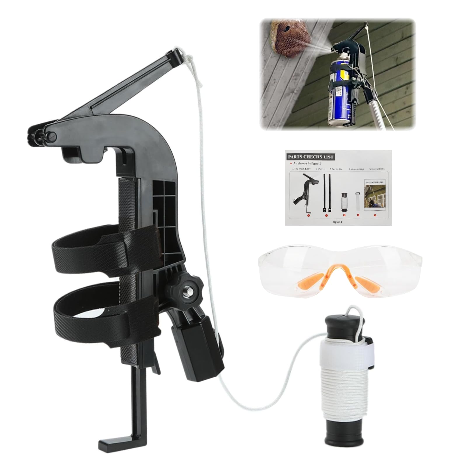 Sprühdosen Verlängerung Adapter - Einstellbarer Winkel Für Spraydosen