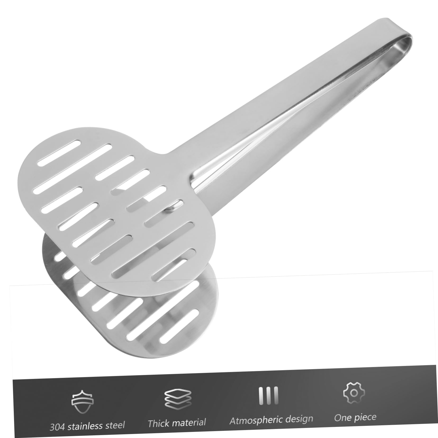Cabilock 3 Piezas pinzas de cocina para servir aperitivo buffet pinzas tenedor clips de pinzas para parrilla pinza espátula acero inoxidable utensilios de cocina servir clips Tenazas