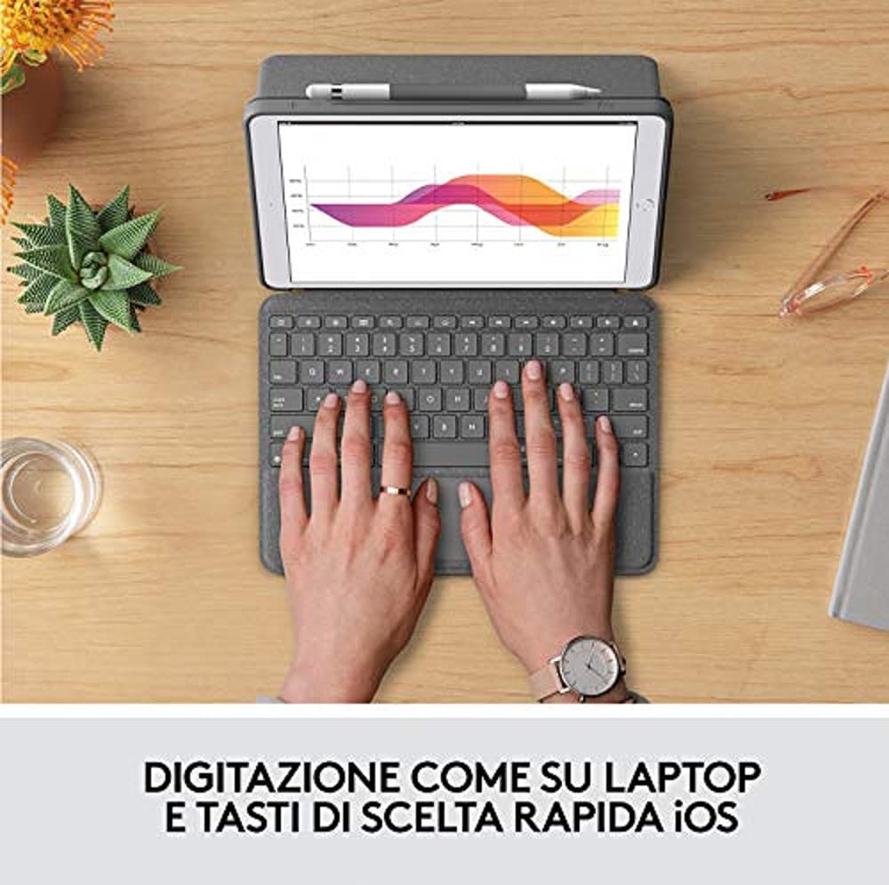Logitech COMBO táctil for iPad - ITA QWERTY