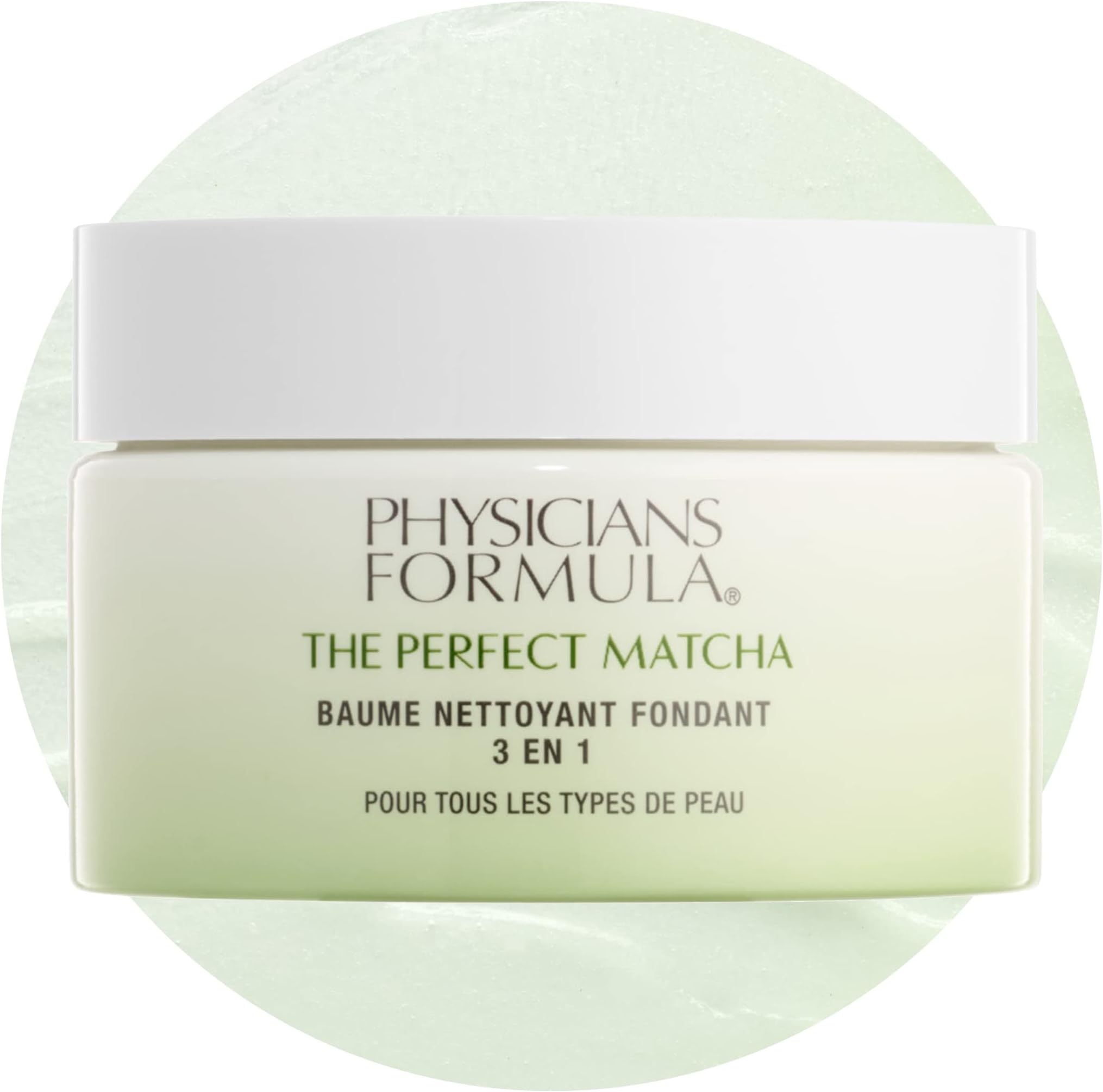 Cleansing Balm The Perfect Matcha 3-in-1 Makeup Remover For Eye, Lip, Or Face, Deeply Cleanses Pores And Removes Impurities, Ultra Nourishing Soothing Treatment, Mandarin