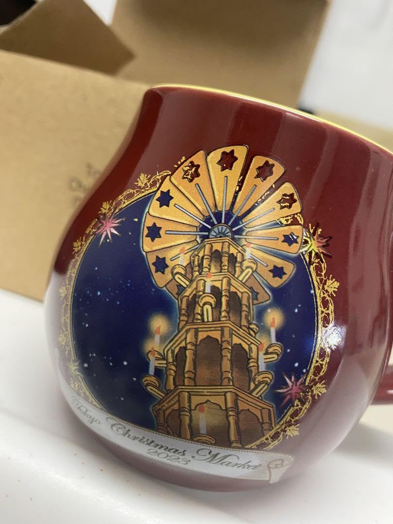 Amazon.co.jp: クリスマスマーケット2024 限定マグカップ ドイツ Xmas