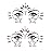 Mermaid Face Gems Stick Jewels for Women Cosplay Mermaid Halloween Club Eye Face Gems Stickers on Rave Party Gift for Kids Eye Face Jewels Temporary Tattoos Festival (Stars)
