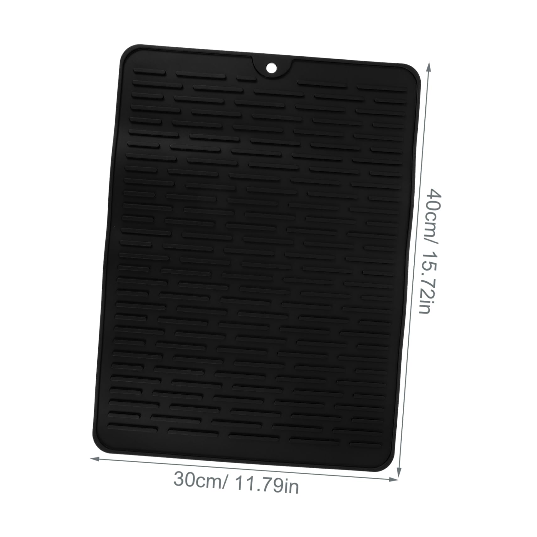 Cabilock 4 Piezas Alfombrilla de Secado de Silicona Antideslizante para Platos y Ollas Protección de Superficie de Cocina Grande para Escurrir Utensilios de Cocina y Vajilla