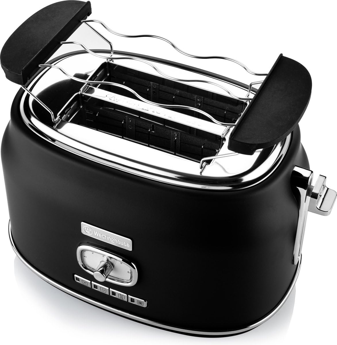 Westinghouse Retro Toaster - 2 Slice, 6 Levels -4