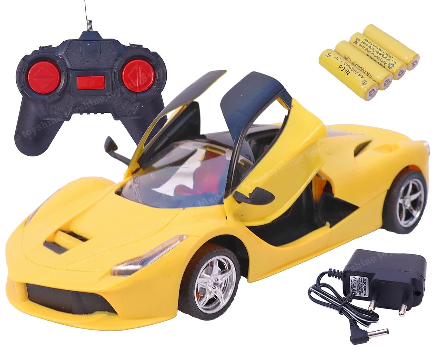 See full amazon price history chart for Toyshine 1:16 RC Opening Butterfly DoorsSuper Sports Car Kids Remote Control Car, with Remote, Battery - Yellow Toyshine 1:16 RC Opening Butterfly DoorsSuper Sports Car Kids Remote Control Car, with Remote, Battery - Yellow (B0CPBNCX6P) Amazon Price History, Amazon Price Tracker