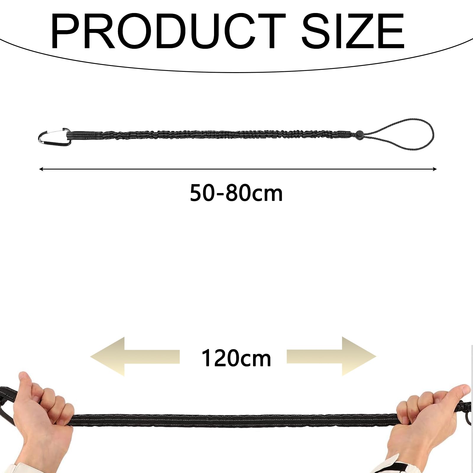 6 Pièce Cordon de Sécurité pour Travaux en Hauteur, Longe à Outils, Laisse à Outil de Sécurité Rétractable, Outil de Protection Contre Les Chutes, Limite de Poids Maximum10-15KG Longe de Sécurité