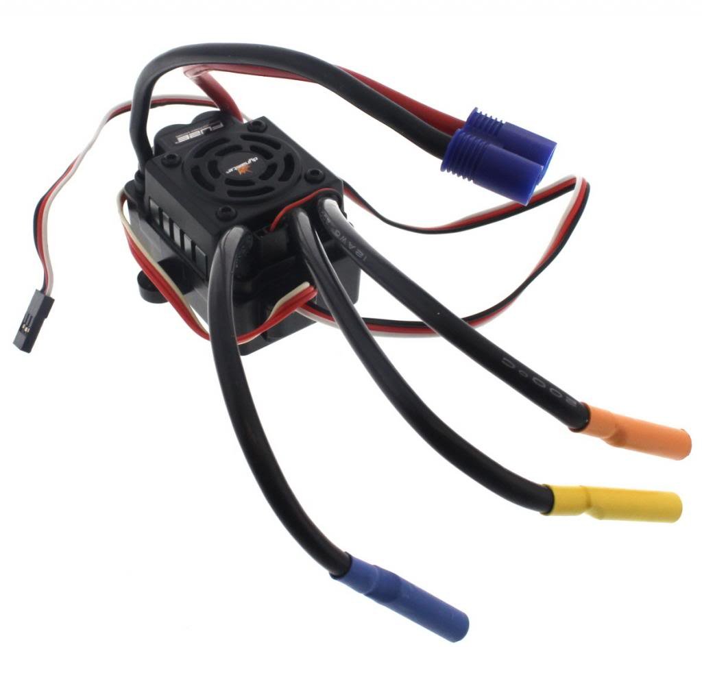 LOSI1/10 TEN-SCTE 4WD * DYNAMITE FUZE 130A BRUSHLESS WATERPROOF ESC * 4S LiPo