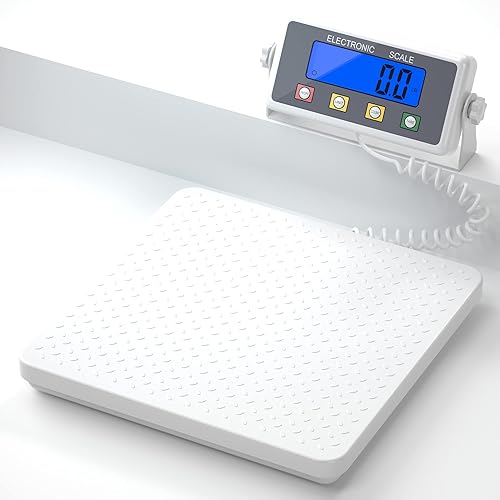 Báscula de envío digital de 440 libras 4409lbs báscula postal resistente para mascotas báscula de acero inoxidable báscula de piso para gimnasio en