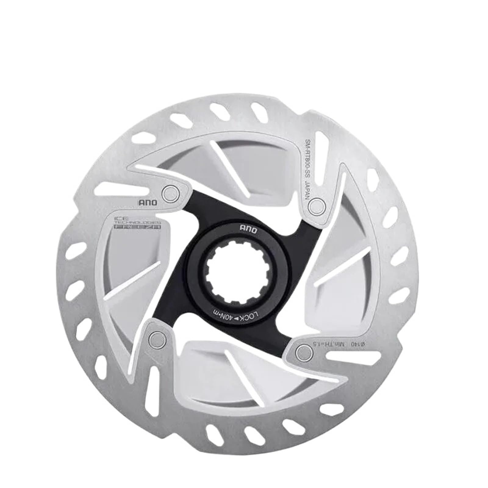 Compatible con rotor de freno de disco SHIMANO Center Lock