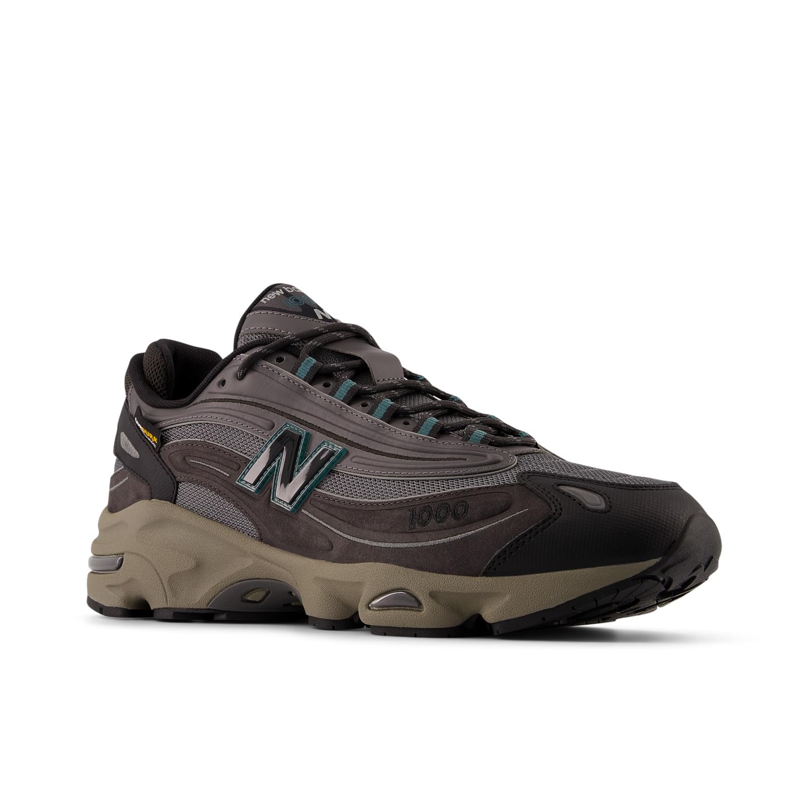 New Balance 1000 Zapatillas de deporte unisex, malla transpirable color gris antracita, modelo M1000J con amortiguación