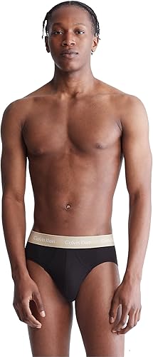 Miniatura 2 de Calvin Klein - Calzoncillos de algodón para hombre, 3 unidades, color azul