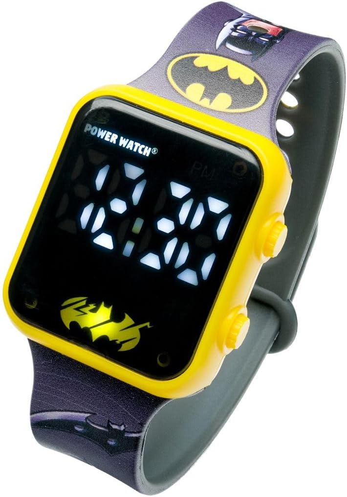 LEXiBOOK, LED Digital Screen Watches, 12-Hour or 24-Hour Display, Multi-Character, Multi-Color, DMW060 Series.