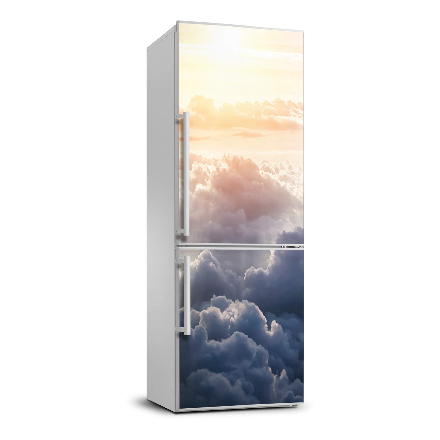 Pegatinas refrigerador nubes 60x180 cm decoración para cocina