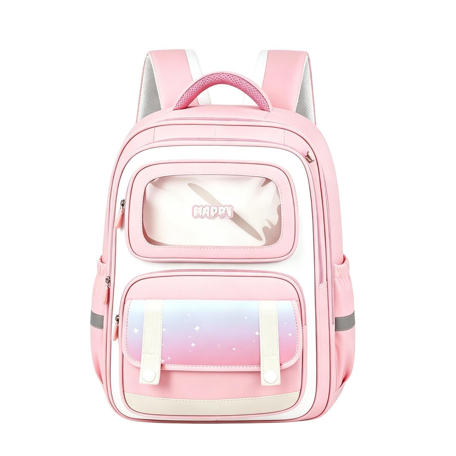 Plecak Dziewczęcy Torba Na Laptopa 39,6 Cm I Kubek 1,2 L | Plecak Powrót Do Szkoły Dla Uczniów 8-14 Lat Na Obozy Letnie Pikniki Bibliotekę I Wycieczki Dniowe I Weekendowe
