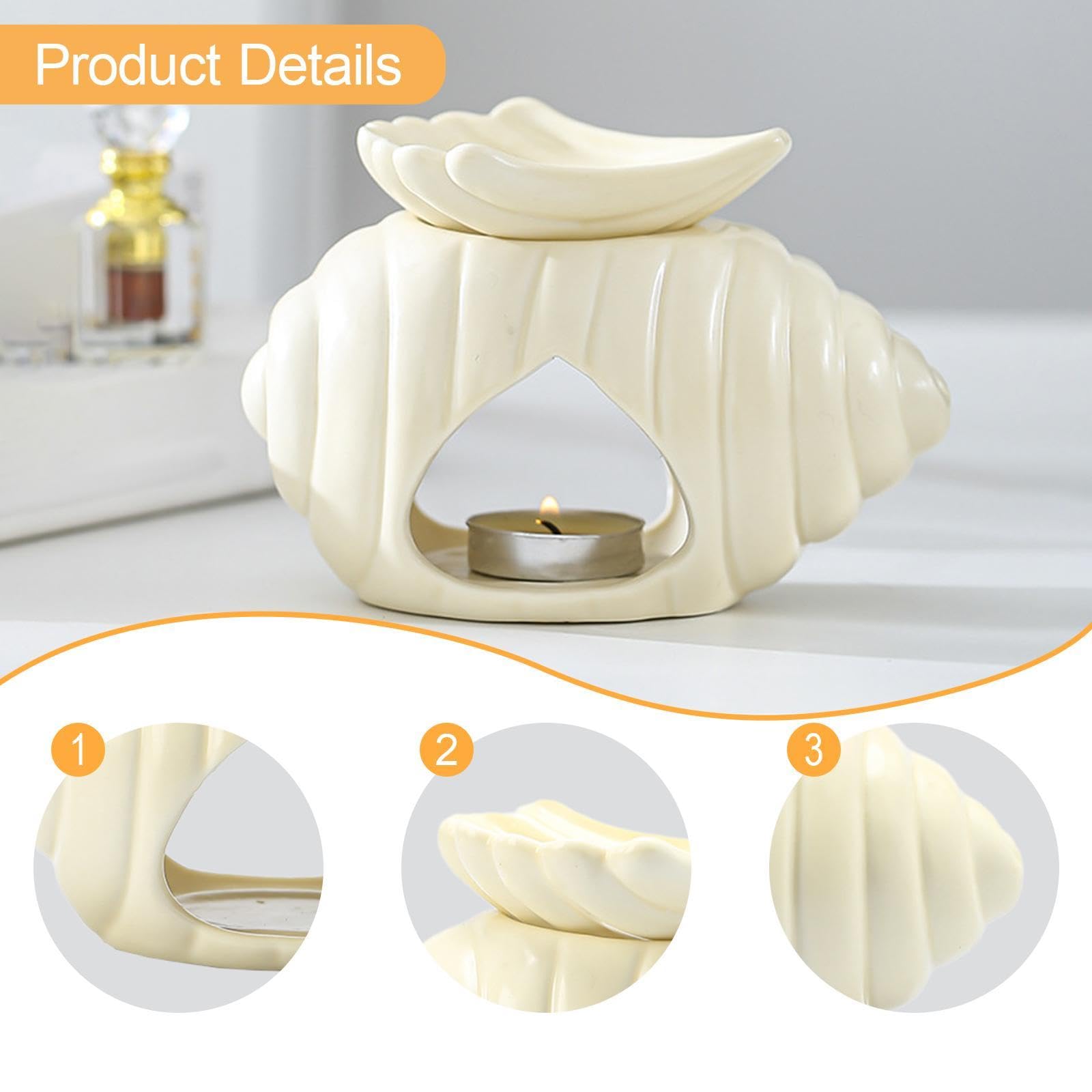 Conch Ölbrenner Aroma Schmelz Wärmer Keramik