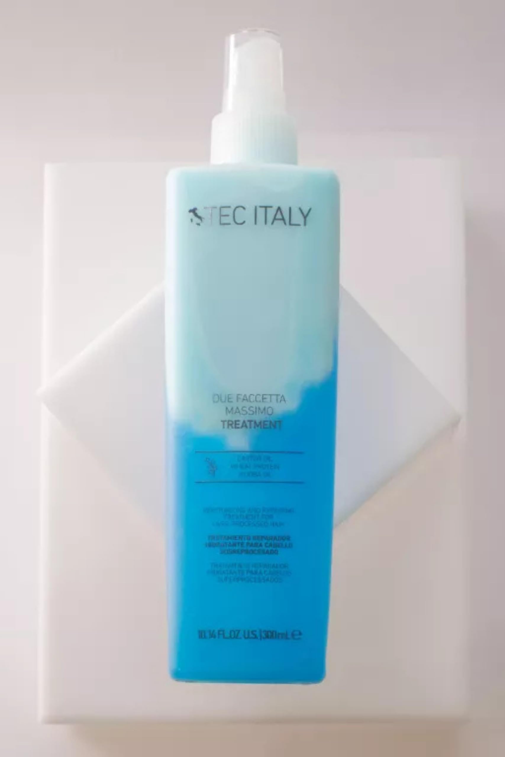 Tec Italy Due Faccetta Massimo Leave-In Treatment for Damaged Hair, 10.14 fl oz