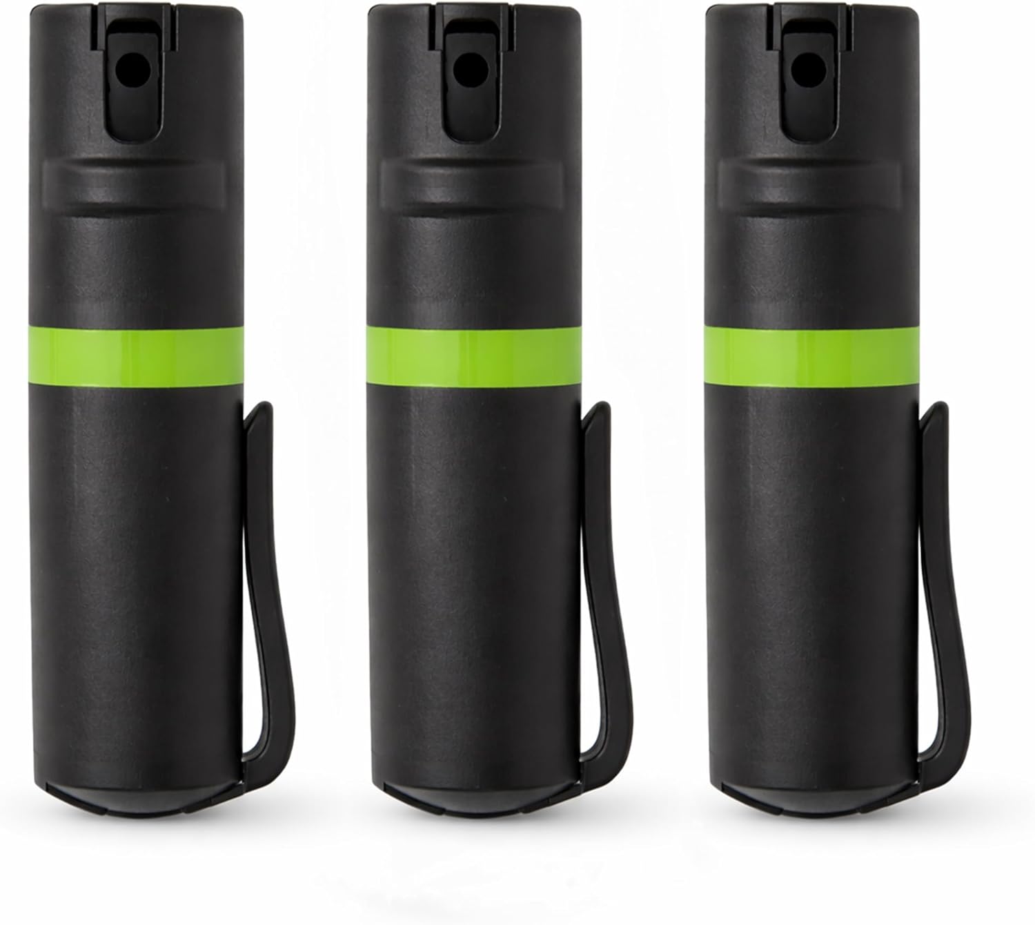 POM Pepper Spray Pocket Clip, Quick Flip Top Safety, Maximum Strength OC Formula with UV Marking Dye, Safe Compact and Tactical Design for Everyday Carry, 25 Bursts, 10 ft Range, 0.5 fl oz