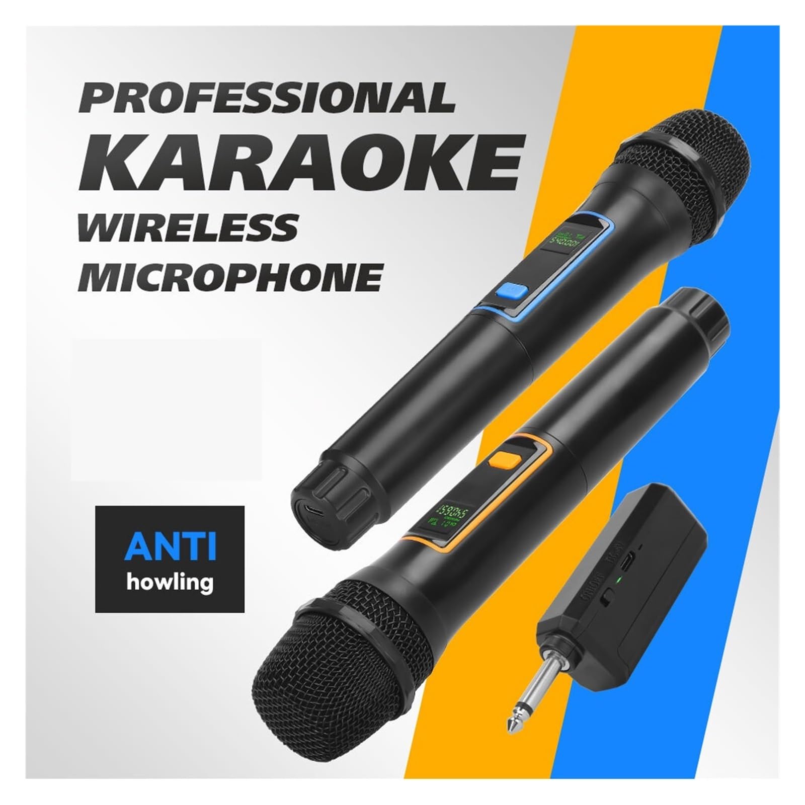 Sistema microfonico portatile con prestazioni for chiesa, matrimonio, karaoke, uso esterno Riproduzione Chiara Del Suono(W6-2)