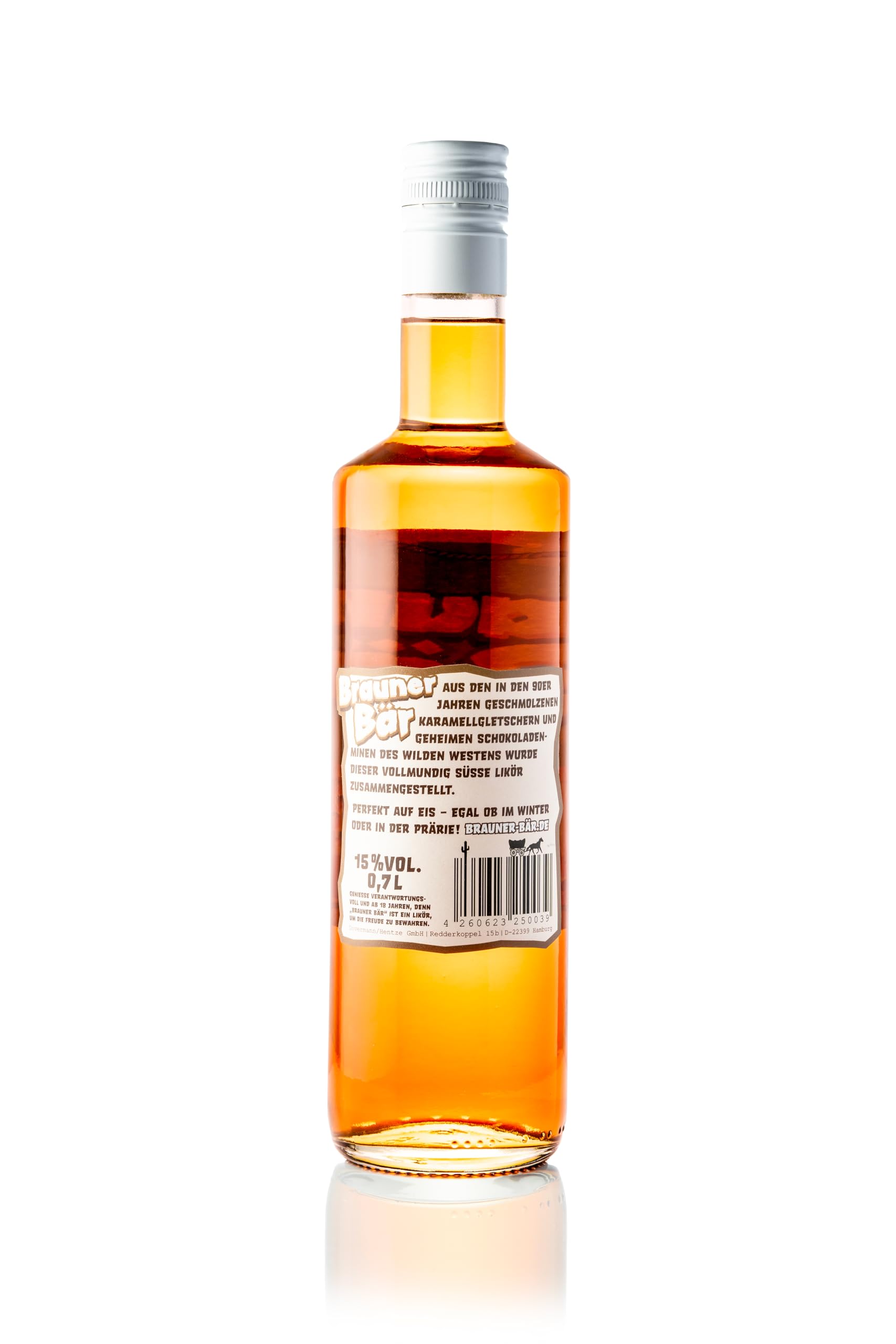 Retro Drink Set: Ed von Schleck & Brauner Bär - Erdbeer Vanille & Karamell-Schokoladen Likör | Alkohol Geschenk 2 x 0,7l