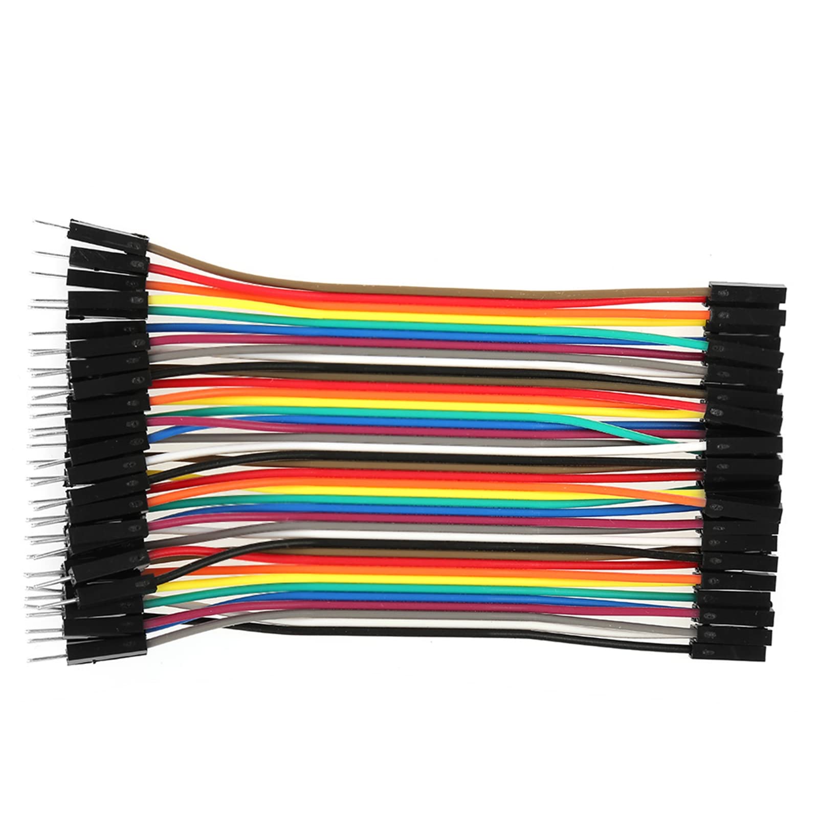 3 Pcs Colorful 10CM Jumper Cable Set 40 Pin M to F / 40 Pin M to M / 40 Pin F to F Pin Male to Female Jumper Cable for