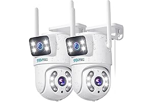 camaras chens 6MP Pan/Tilt Security Camera Outdoor