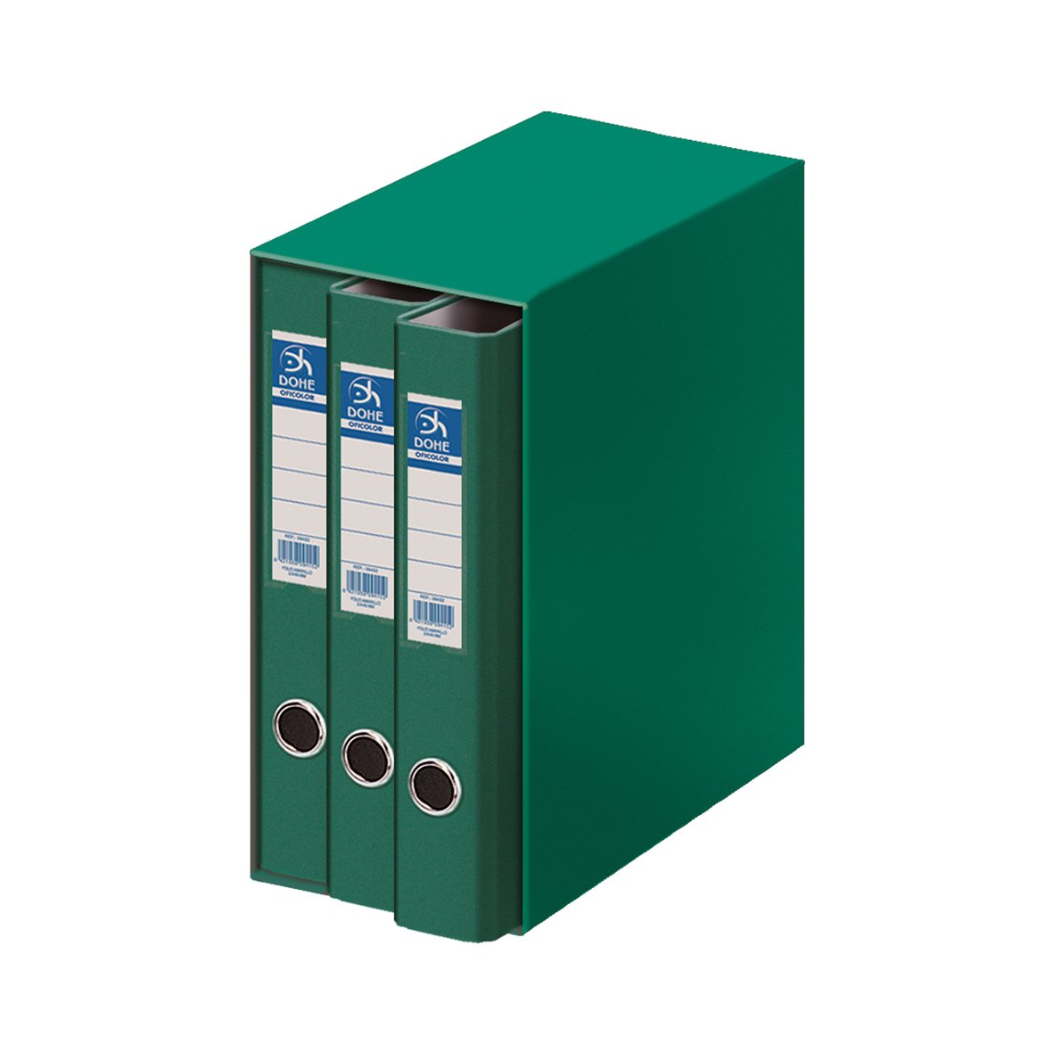 dohe oficolor – Module, 3 Folders A4, Green