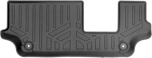 SMARTLINER Alfombrillas de piso de ajuste personalizado para la tercera fila de automóviles negro para Mercedes-Benz GLE-Class 78 pasajeros 2020-2021 disponible en Yaxa El Salvador