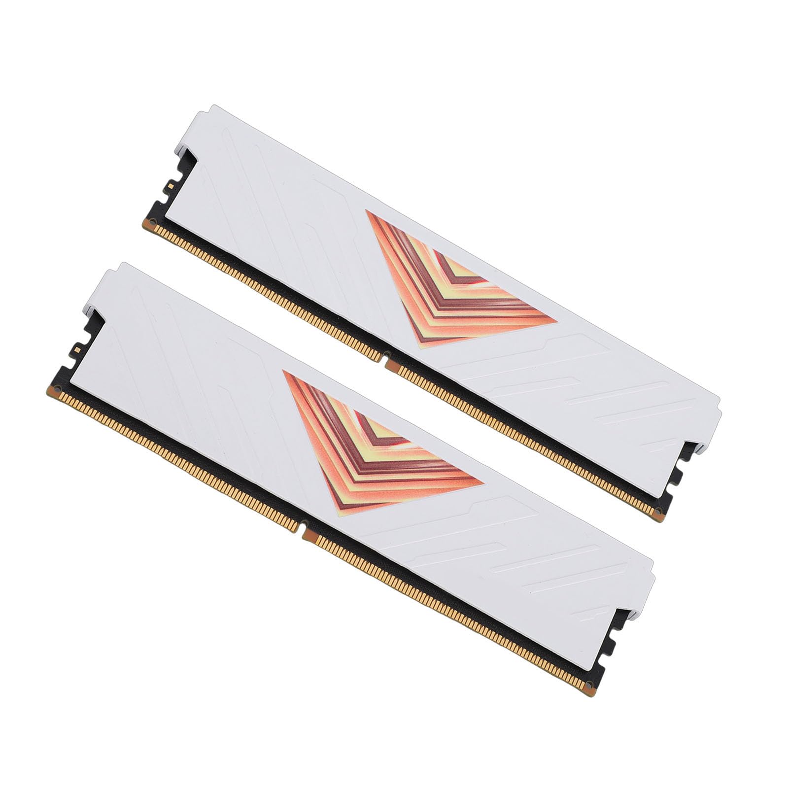 AMONIDA Zestaw Pamięci RAM do Komputerów Stacjonarnych 8 GB 3600 MHz DDR4 do Gier i zastosowań biurowych. Wysoka wydajność (WHITE)