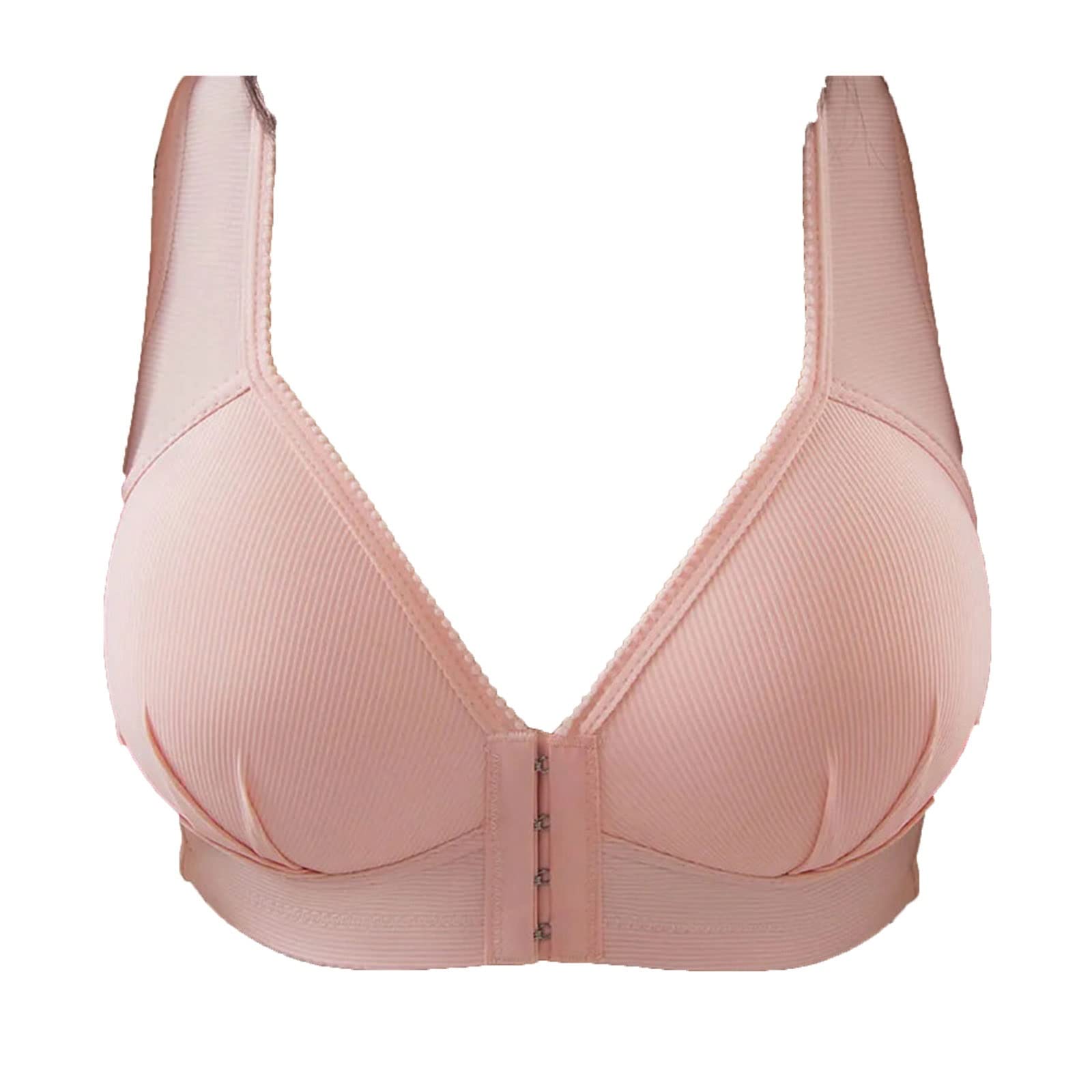 GRMOTO Seamless Bra, Bra Women’s Button Ups Yoga Bras Fitness Tops Sports Running Shockproof مبطنة بالملابس الرياضية للياقة البدنية
