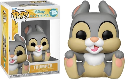 Miniatura 2 de Funko Pop! Disney Classics Thumper Figura de vinilo 1186 exclusiva con protector de manga