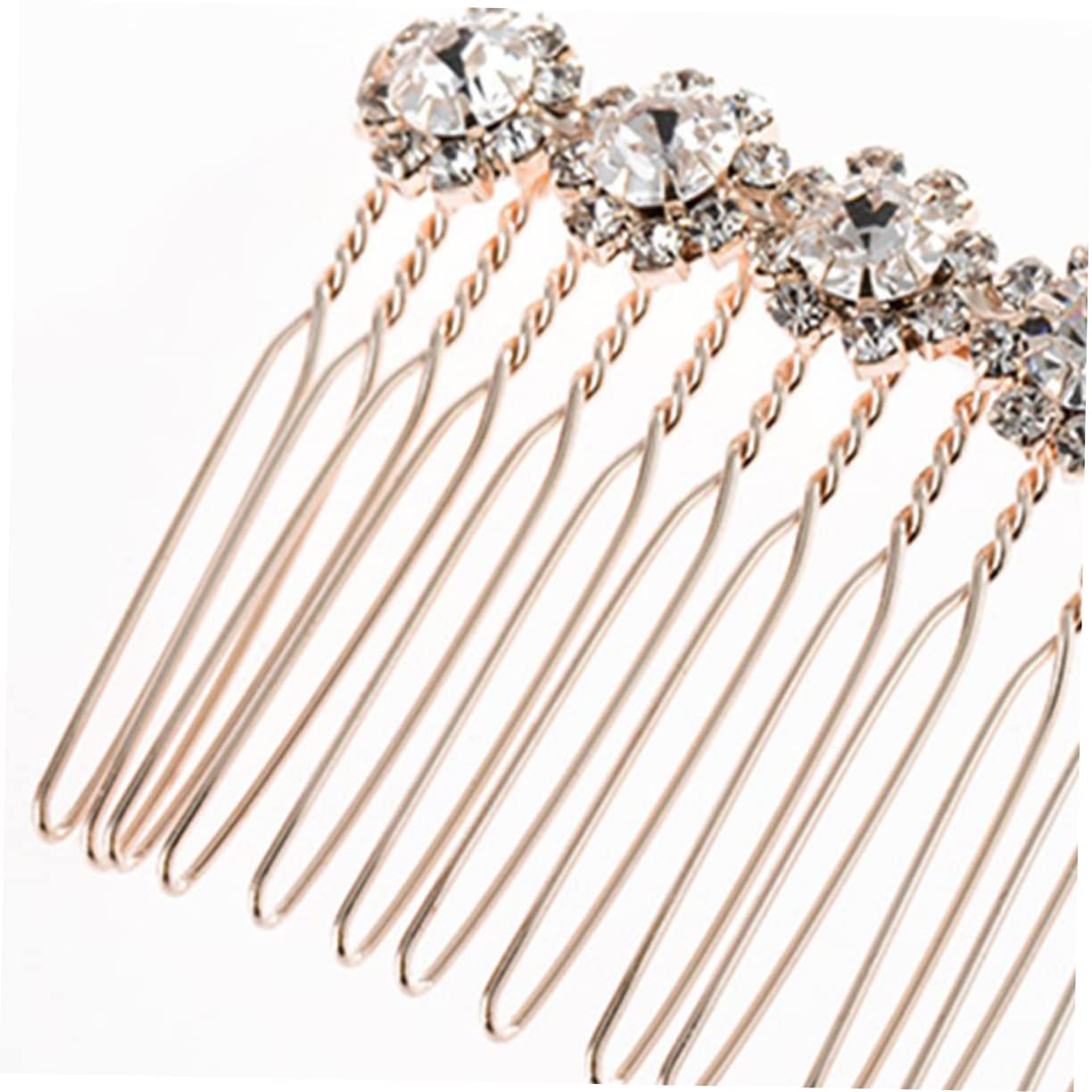 Didiseaon 12pezzi Pettini Eleganti Strass Per Accessori Creativi Per Acconciature Da Donna Headdress Per Matrimoni e Feste Stile c