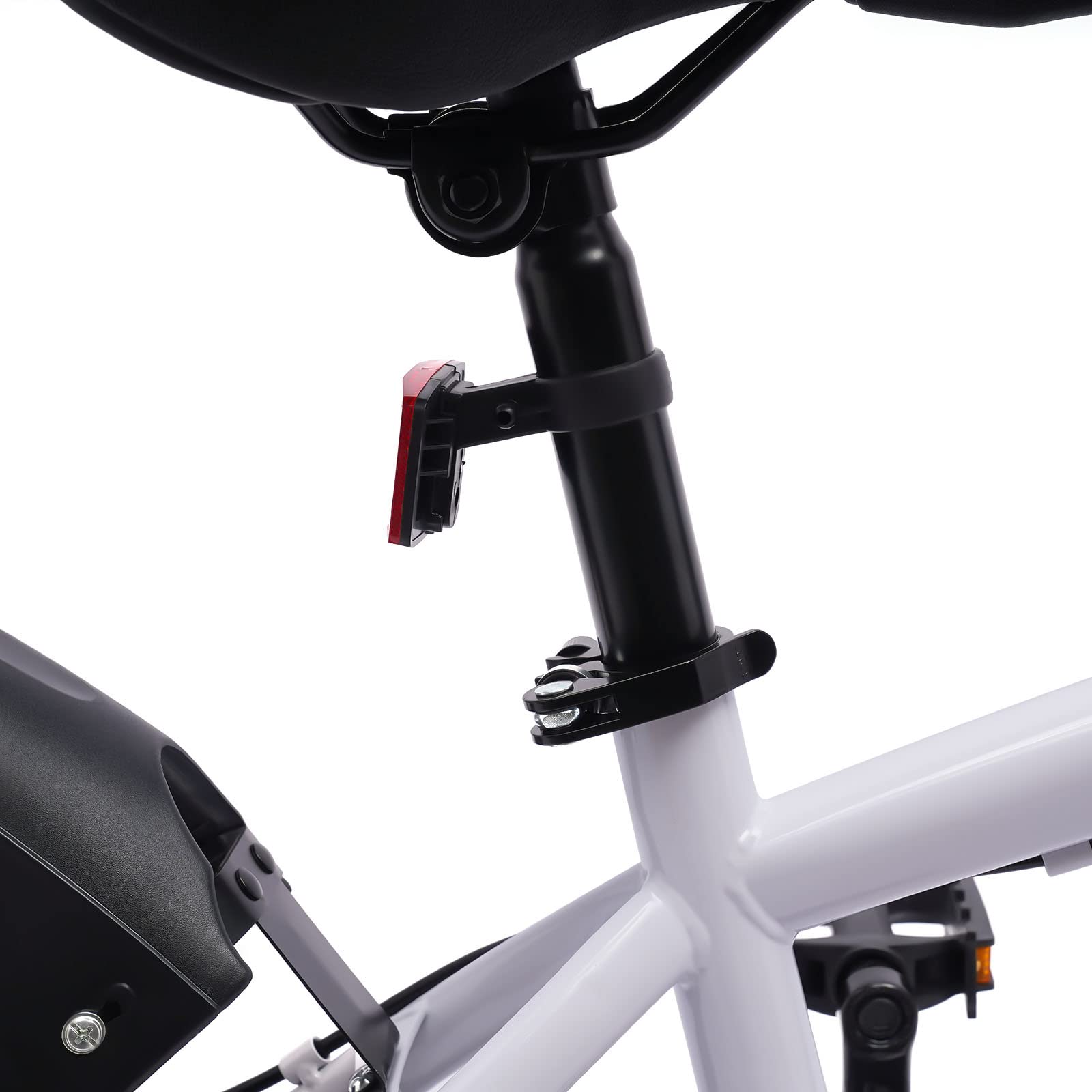 SHZICMY 18 pulgadas Freestyle Niños Bicicleta BMX Estilo Niños Bicicleta Bicicleta Bicicleta Juvenil Bicicleta para Niños y Niñas Blanco