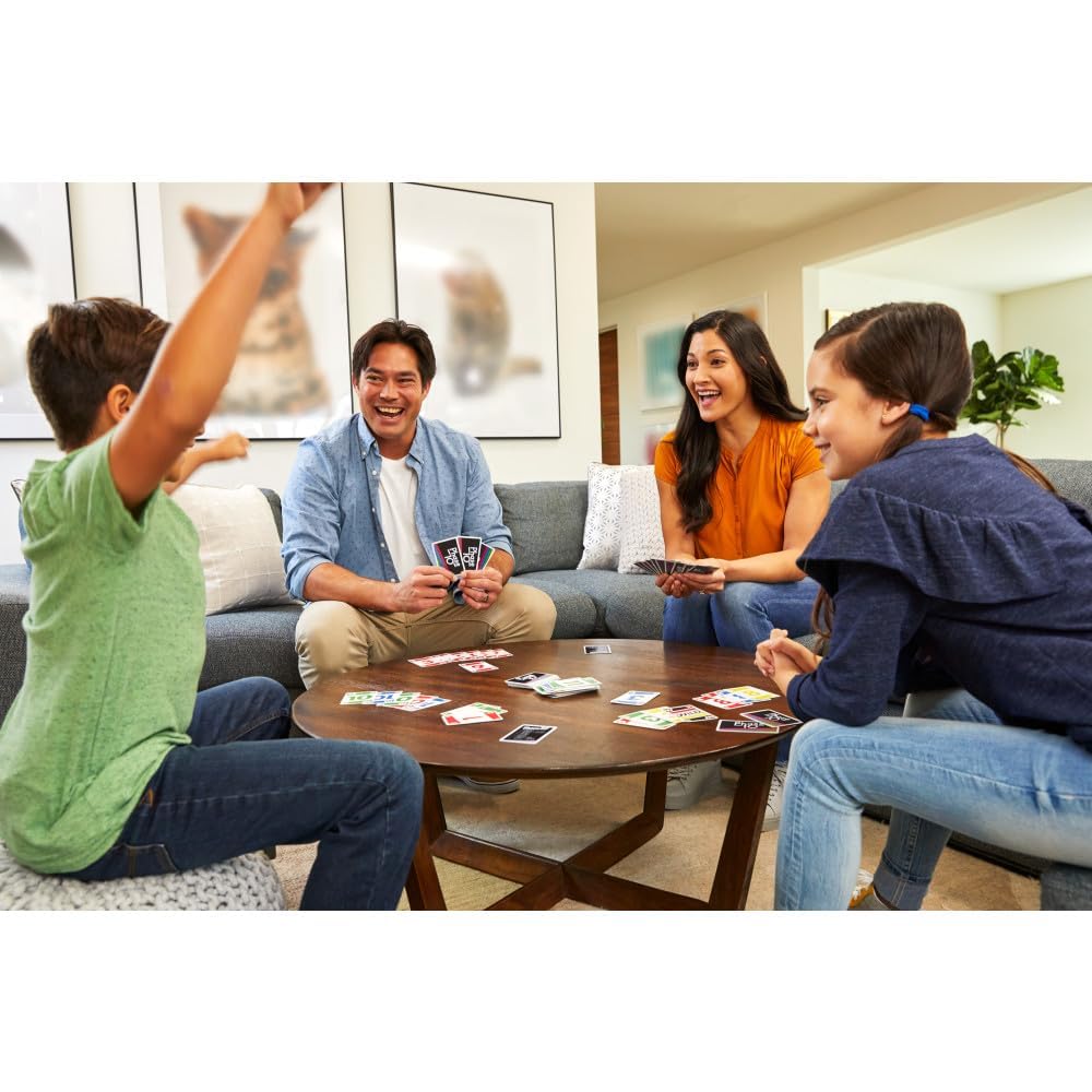 Mattel Uno, Flip and Phase 10 Lot de 3 jeux de cartes Combo
