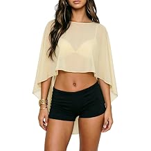 Women's Chiffon Capelets Shawls for Evening Dresses Lightweight Sheer Wedding Cape Cover Up Formal Party