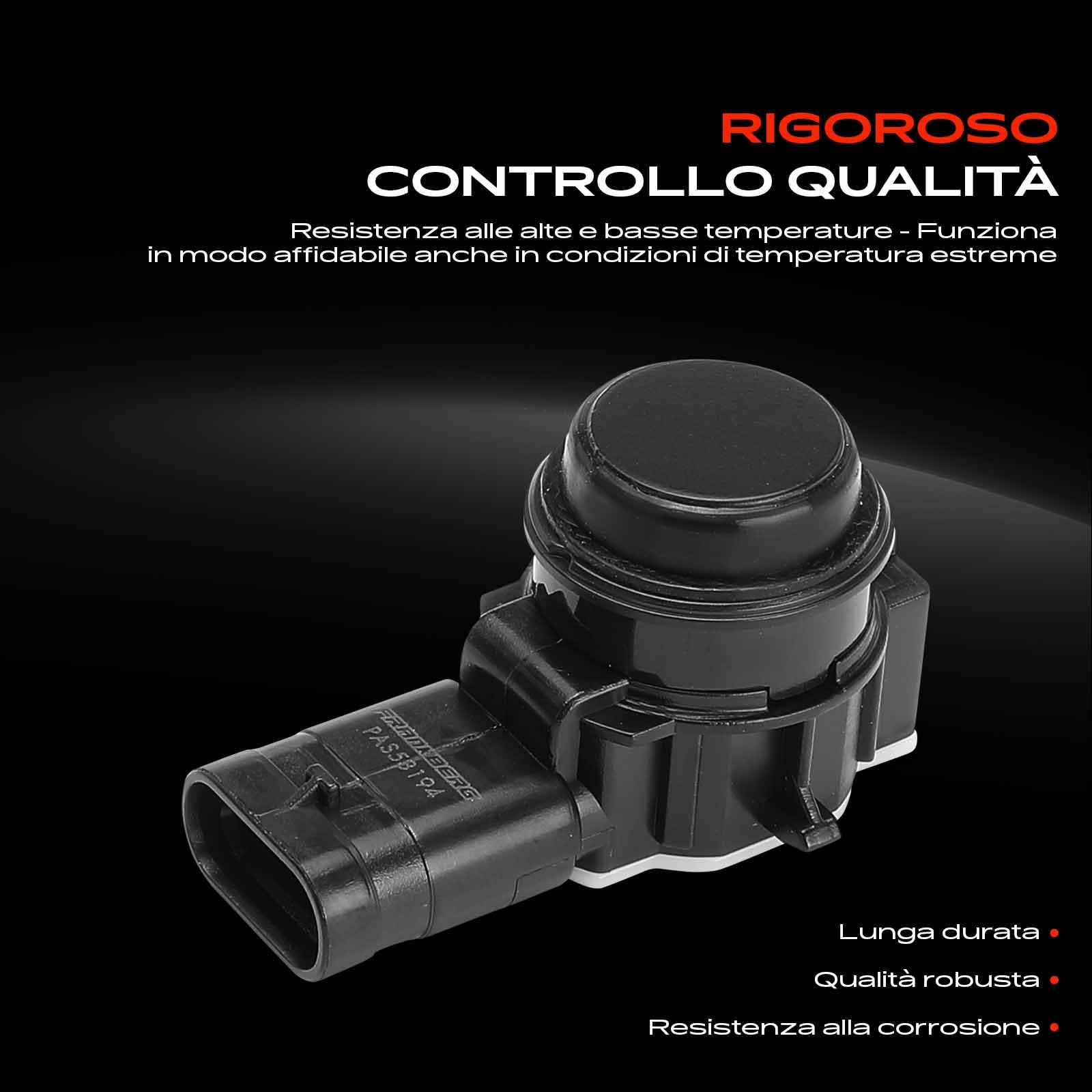 Frankberg 4x Sensore di Parcheggio PDC Compatibile 312 0.9L 2012-2019 319 0.9L 2013-2019 4C 960 1.7L 2013-2019