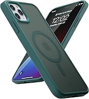 Vista 287 de Yriklso Strong Magnetic Case for iPhone 11 [Compatibilty with MagSafe] Protective Shockproof Cover Phone Case for iPhone 11 6.1" Frosted Purple