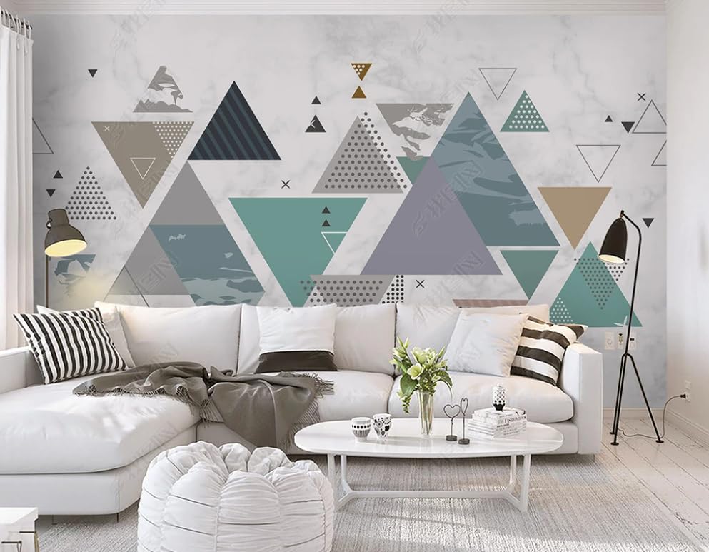 Poster géant mural intissé 250x175 cm pour habiller les grands murs blancs du salon sans effort