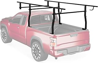 1000 LBS Adjustable 49 in-65 in Universal Truck Bed Rack Contractor Ladder Pickup Lumber Utility Kayak Full Size Rack