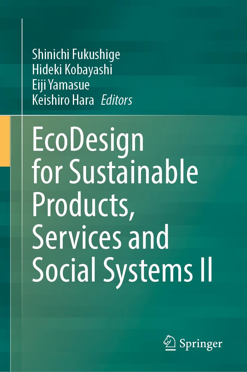 EcoDesign for Sustainable Products guide méthodologique pour concevoir des services écologiques