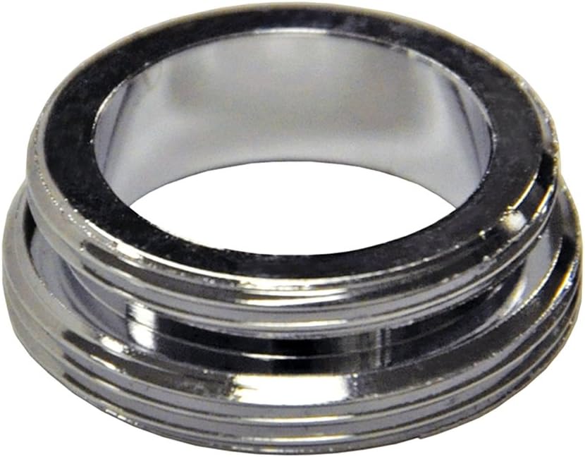 Danco 10520 Faucet Aerator Adapter, For Use With 15/16 in Female Thread Adapters, Brass, Chrome Plated