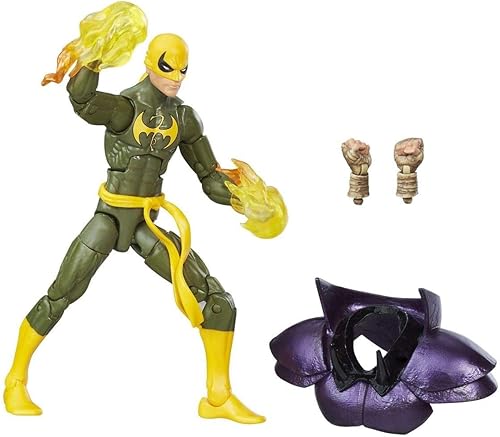 Figura de acción de Iron Fist de Marvel, 6 pulgadas
