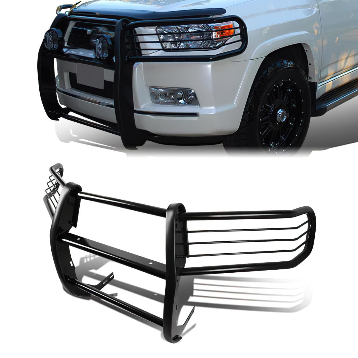 Mild Steel Front Bumper Brush Grille Guard