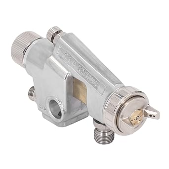 Paint Spray Gun, Easy Installation Paint Sprayer Broad Application Aluminum Alloy Fine Atomization for Food (1.2 Caliber)