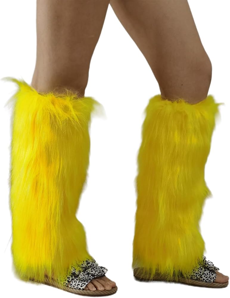 【フォローまとめ割️⭕️·͜· プロフ必読】YELLO LEG WARMERS Leg Warmers - Yellow - Screamers Costumes